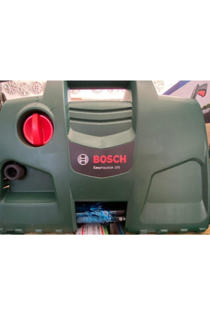 Bosch Easy Aquatak 100 Long Lance High Pressure Washer Machine with Accessories, 1100 w, 06008A7E01