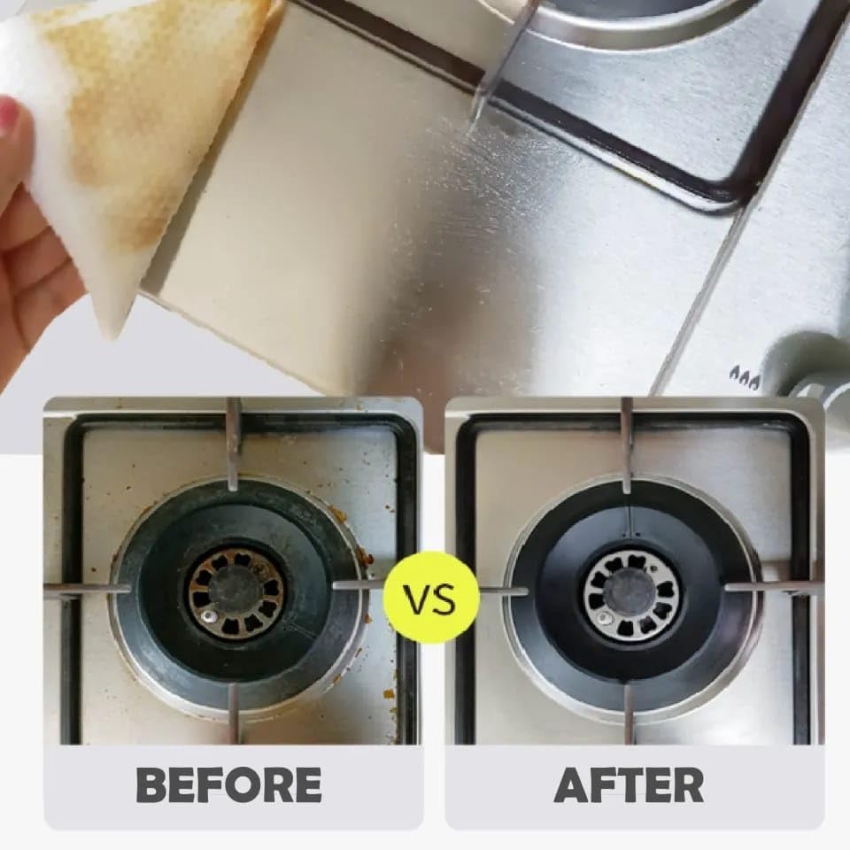 SILENCIO Kitchen Cleaning Wipes | Strong Decontamination Kitchen Wipes | Disposable Kitchen Wet Wipes Household Cloth Towel For Removing Grease Stains And Cleaning Glass Table Wet Tissue Wipes