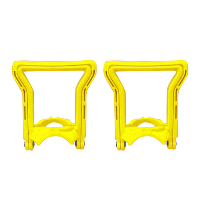 GeKLok 2pcs Drinking Water Bottle Handle, 5 Gallon Water Bottle Handle, Bottle Carrier Lifter, 5 Gallon Ergonomic Accessories Tool Bottled Water Handle Energy Saving Home(Yellow)