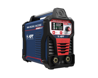 APT FUSION 230 MMA/TIG Welding Machine 180A Digital Inverter Welder with LCD Screen Generator Supported 220V/50-60Hz High Frequency ARC Stick Lift TIG Welder with Carry Case