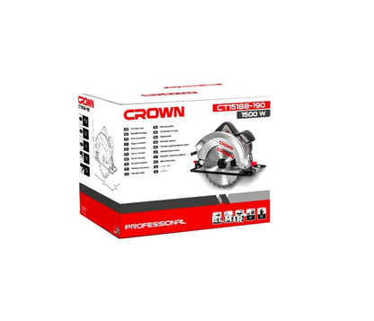 CROWN Circular Saw 1500W 185mm