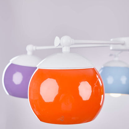 Chandelier shop modern bowling chandelier multicolor 5 lumb