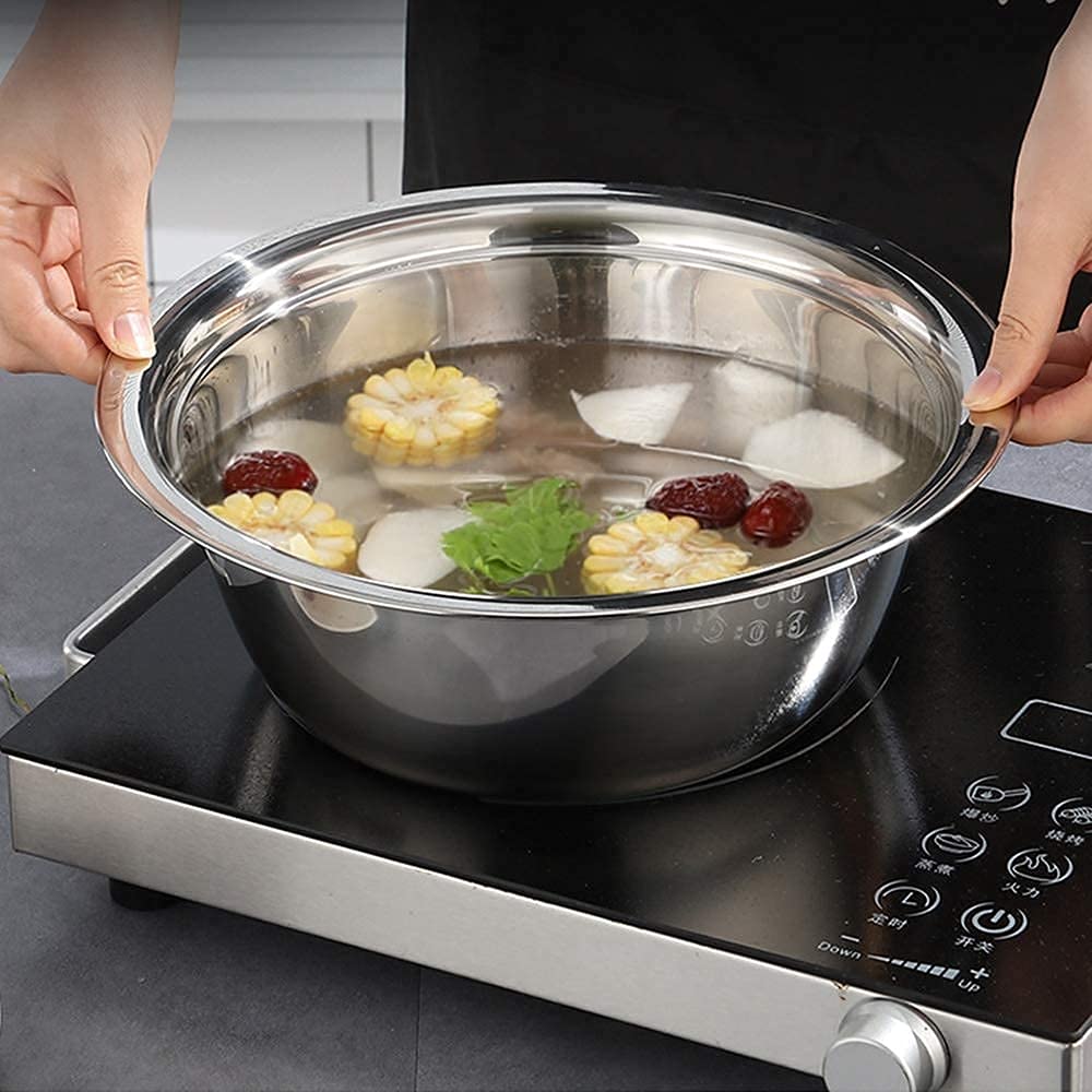 Niralasa 3 in 1 Kitchen Multipurpose 11 Inch Silver Stainless Steel Drain Basket, Vegetable Cutter, Julienne Grater