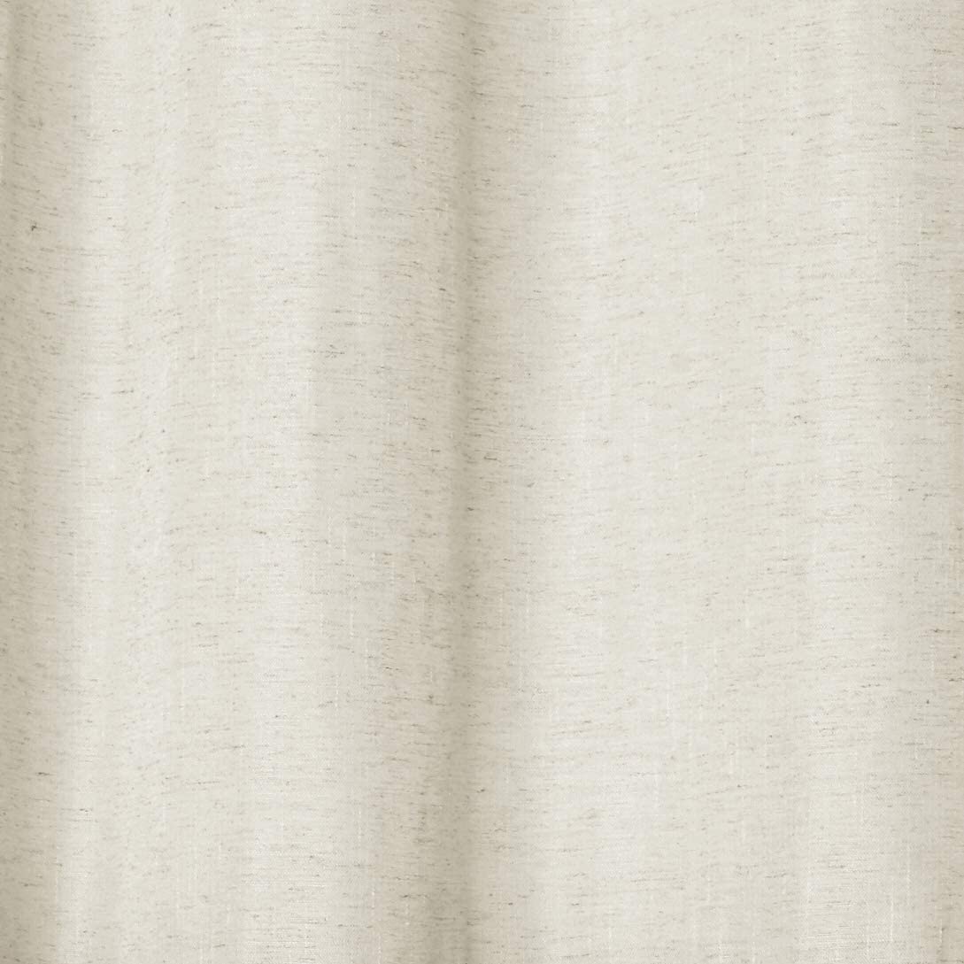 Luxury Linen Curtains With Velvet - Bottom Velvet Tone – 2-Tone Style – 1 Panel