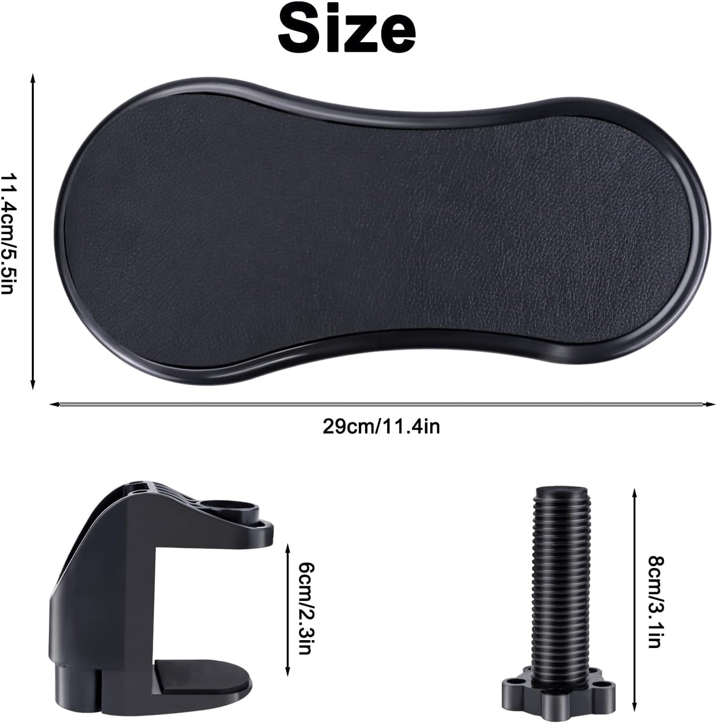 YUMI Computer Wrist Rest Armrest,Ergonomic Adjustable Arm Shoulder Support,for Home and Office