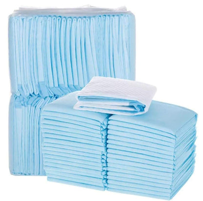 50pcs Pets Pee Pads Disposable Absorbent Quick Drying Leak-Proof Pads for Potty Training 60x90cm