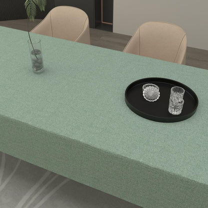 Premium Linen Tablecloth - Elegant and Durable Table Cover for Dining Room, Kitchen, and Events - Dust-Proof, Machine Washable