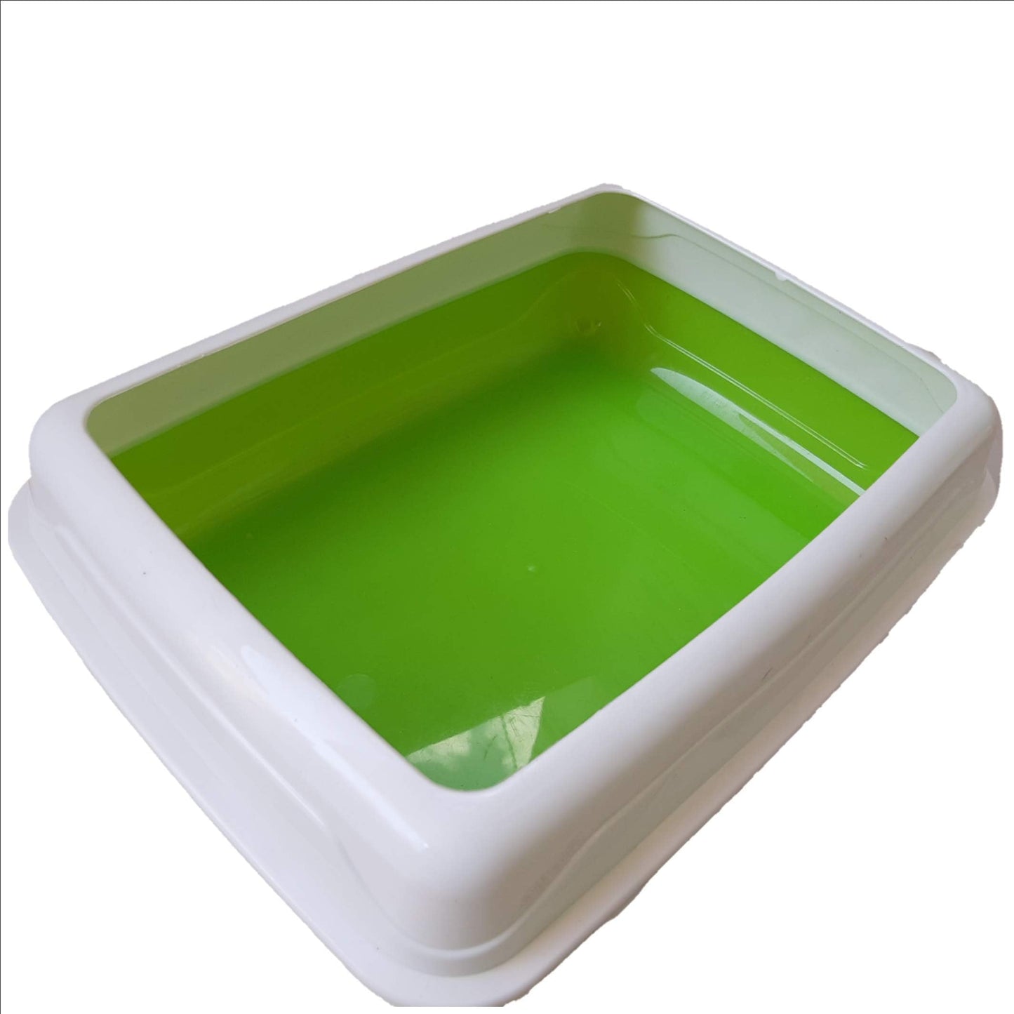 Cats And Dogs Sand Box with Removable Top (40X32Cm, Green)