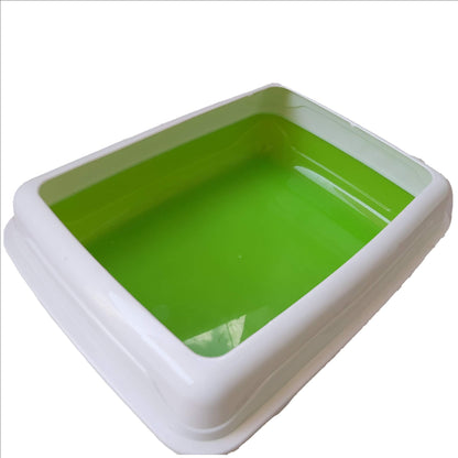 Cats And Dogs Sand Box with Removable Top (40X32Cm, Green)