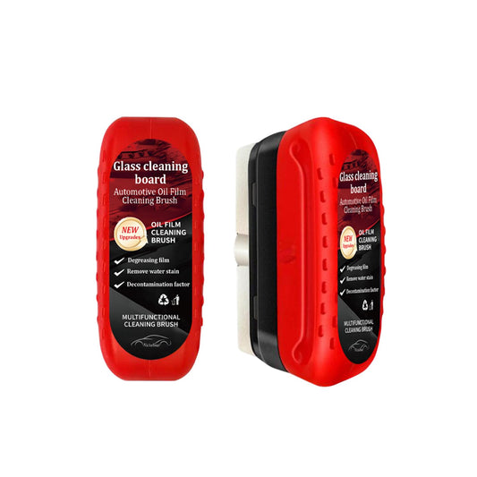 OMIRA (3PCS) Automotive Oil Film Cleaning Brush,Car Window Cleaner, Glass Cleaning Board,Glass Coating for Windshield,Fog Cleaning Glass Brush, Improve Clarity and Visibility