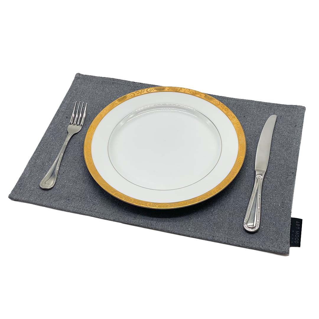 Cotton Placemats Set 6 Pieces of Placemats and Runner