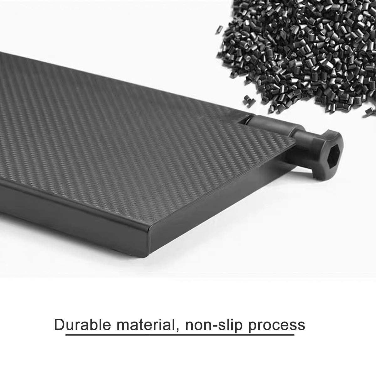 YINOVEEN 13'' TV Top Shelf, Adjustable Screen Top Mount Shelf Organizer for TV Monitor Screen, Used to Place Soundbar, Used to Place Cable Box, Used to Place Speakers(1 Pack)