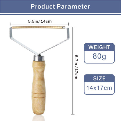 2PCS Lint Roller, Portable Lint Remover Clothes Fuzz Shaver, Lint Cleaner Pro Reusable Fabric Shaver for Carpet Sweater Woven Coat Pet Hair