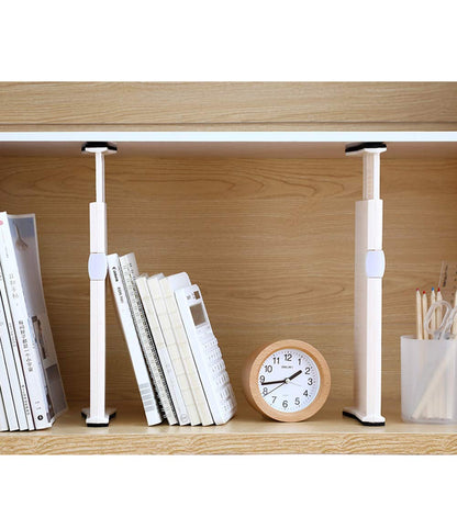 6 x Adjustable Drawer Dividers ASelected 17" Expandable Drawer Organizers Set Plastic Drawer Separator Suitable for Kitchen Bathroom Bedroom Office Dresser Desk - White (Pack of 6)