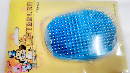 Washing brush for pet animals - blue