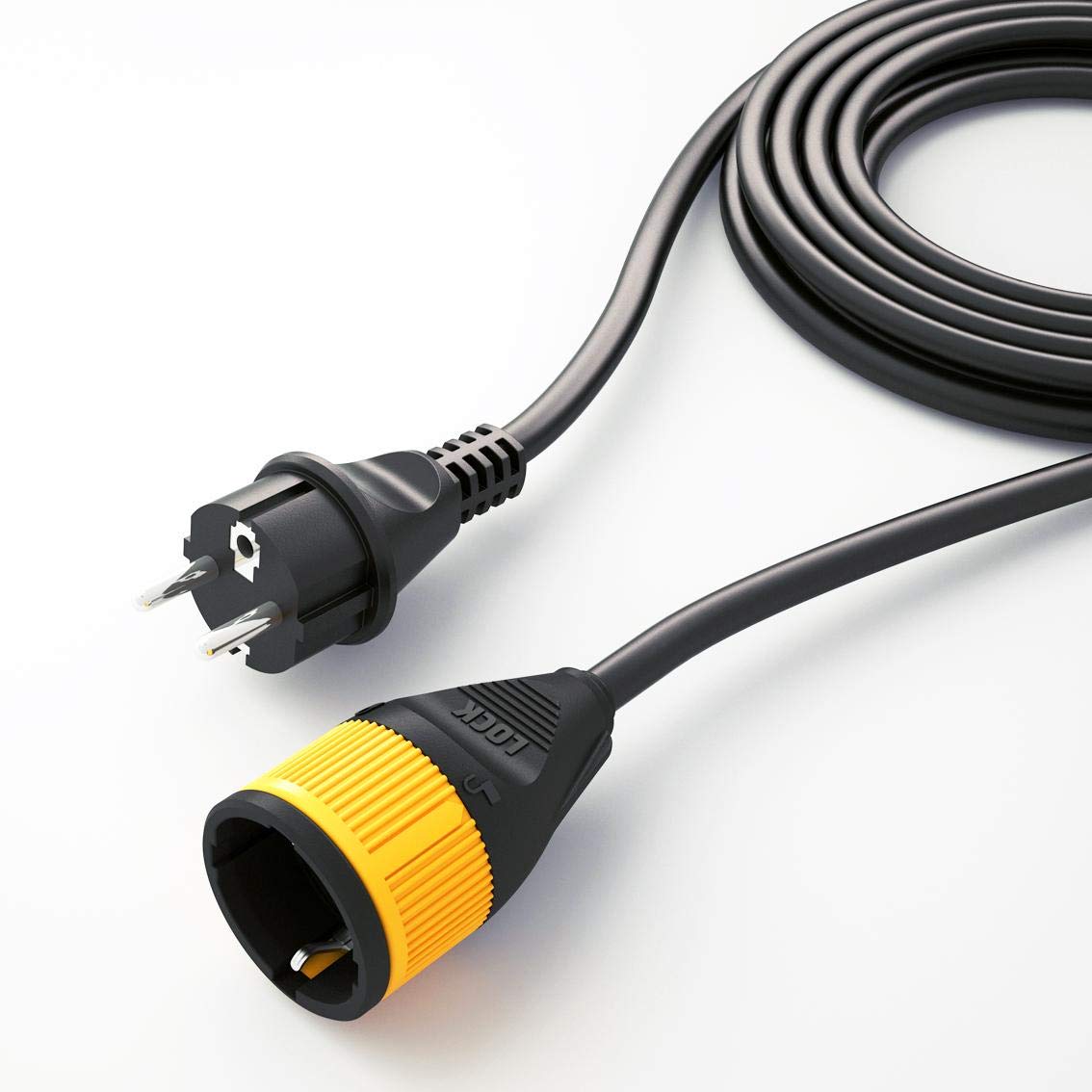 Extension cord lock - 250v - 15 m