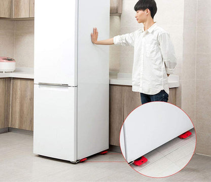 Dprofy Furniture Lifter Mover Tool Set Heavy Duty Furniture Lifter with 4 Sliders for Easy and Safe Moving, 360 Degree Rotatable Pads for Sofas, and Refrigerators