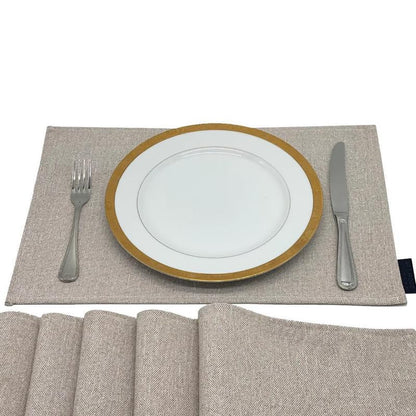 Linen Placemats Set 6 Pieces of Placemats and Runner