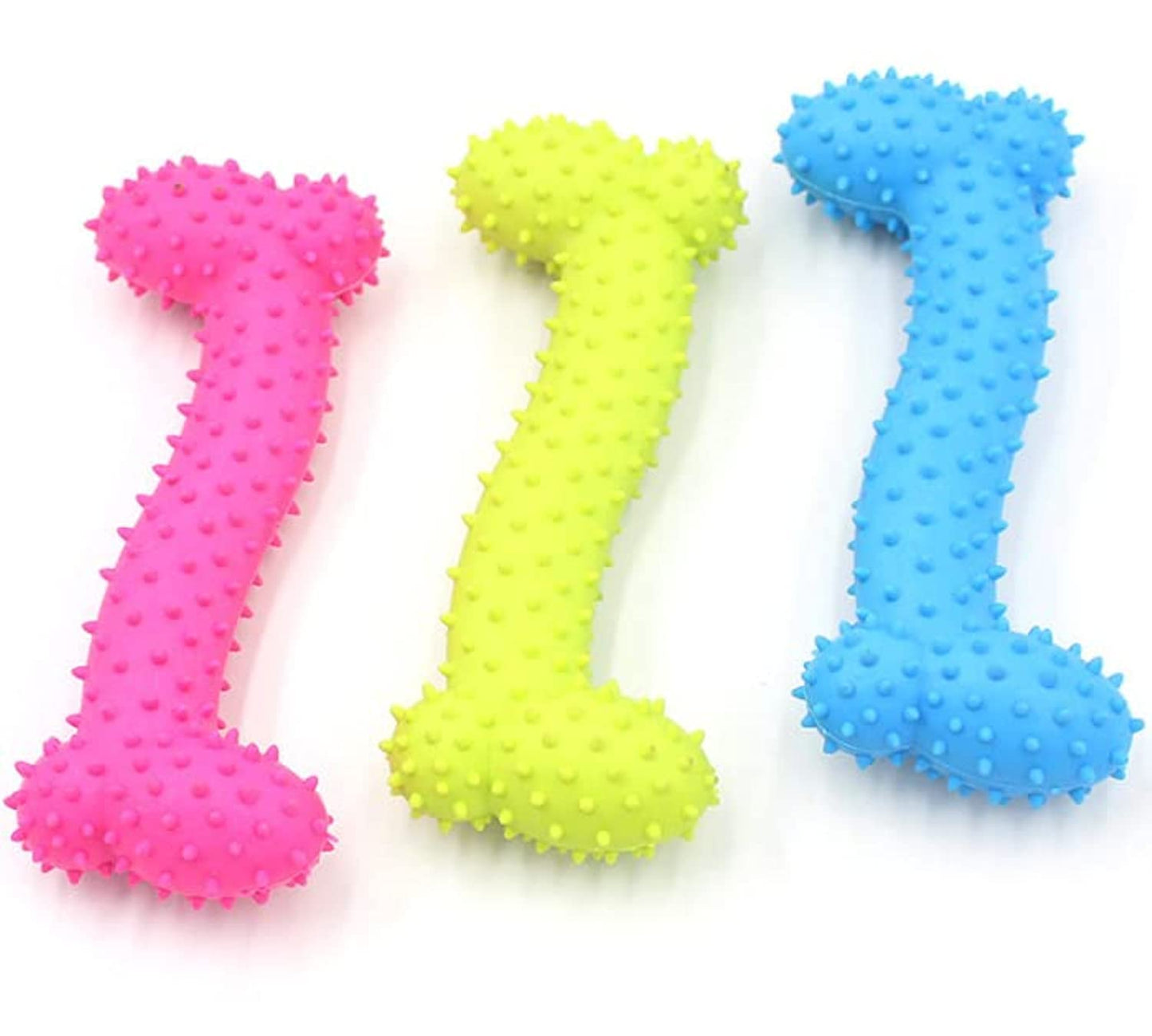 Dog Bone Shape Chew Toy, 11cm, 3 Pieces