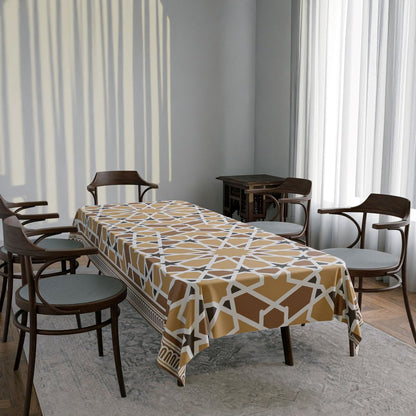 Tablecloth Waterproof Polyester Fabric, Easy Care ,Soft Touch