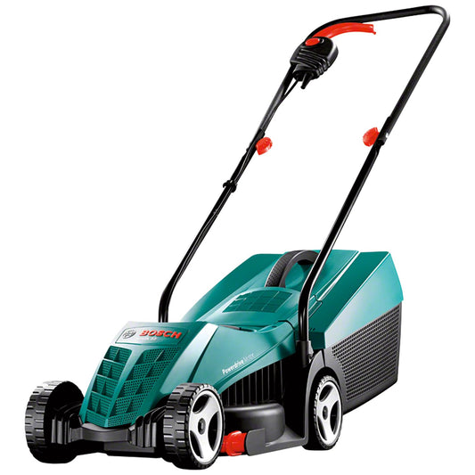 Bosch DIY Lawnmower Rotak 32 Grass Box 31 – 60 L (1200 W, Cutting Width 32 cm Height: 20 mm)