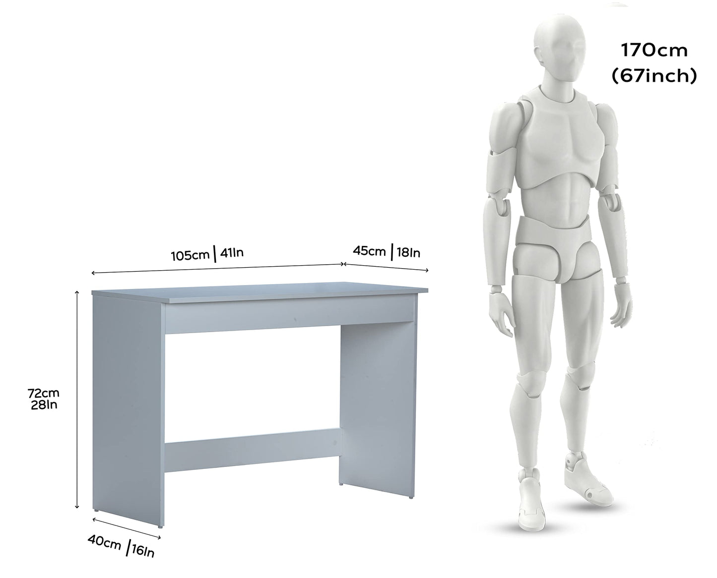 Oxford 2 Tier Cube Bookcase, White Wooden Shelving Display Unit, Modern Storage Organizer for Home Office, Living Room, or Bedroom Furniture, Versatile and Compact