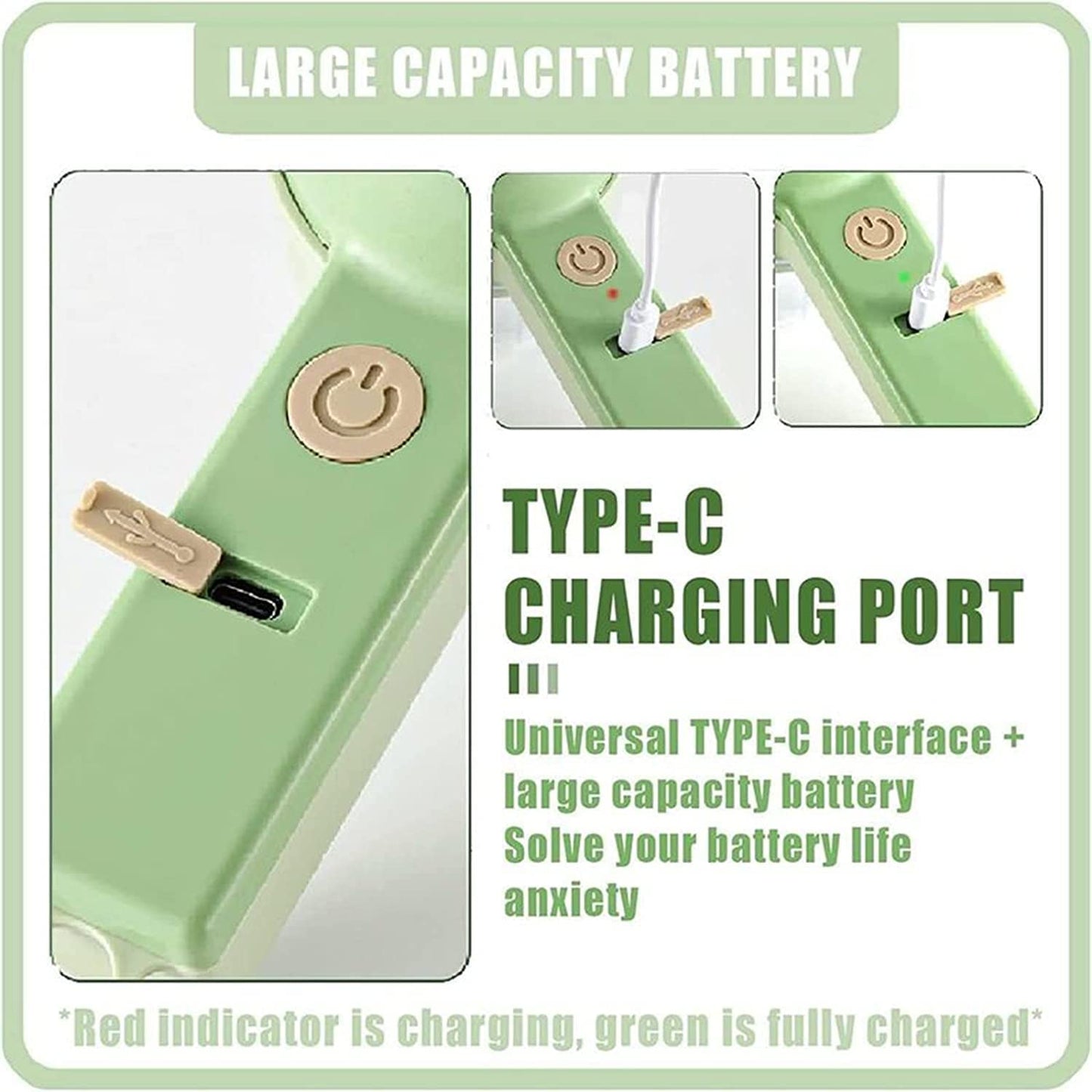 AUELEK Electric Vegetable Cutter Set,4 in 1 Handheld Portable Vegetable Slicer, Mini Garlic Crusher with One Button Control, Mini Food Chopper for Garlic, Onion, Veggie