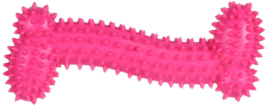 A rubber toy for the dog in the form of a bone