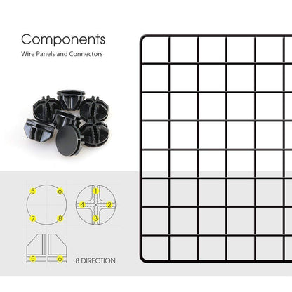 Beauenty 24 Panels Pet Rabbit Bunny Playpen Small Animal Cage Indoor Portable Yard Fence Guinea Pigs, Puppy Kennel Crate Fence Tent