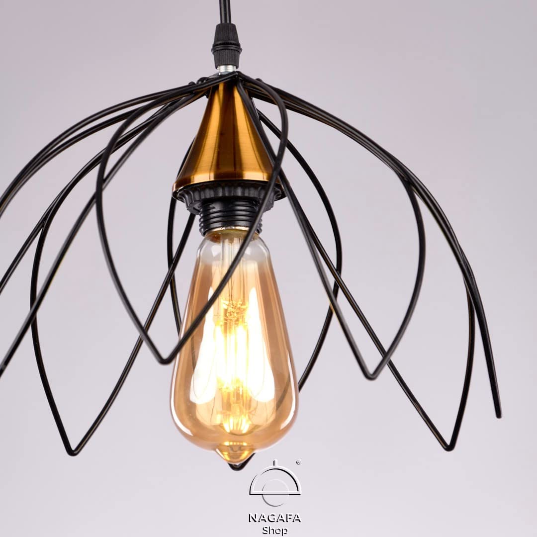 Black modern pendant from nagafa shop RB1048