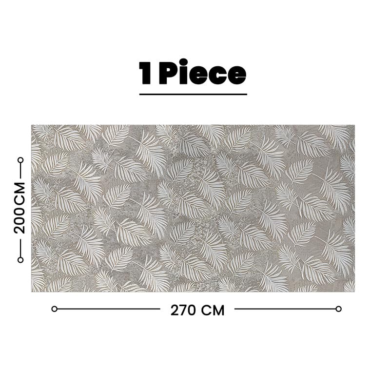 INtex HOME Analia Linen Tablecloth, Rectangular Dining Cover, Elegant and Durable, Soft Fabric, Easy-Care, Multi-Purpose for Home, Events, and Special Occasions, Set of 1 - Café - 200 X 270 CM