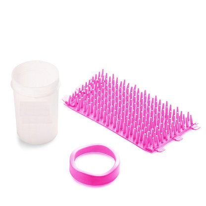 Dog Foot Washer Cup Pet Grooming Wash Tools Soft Gentle Silicone Bristles Pet Brush Quickly Cleaning Paws Muddy Feet