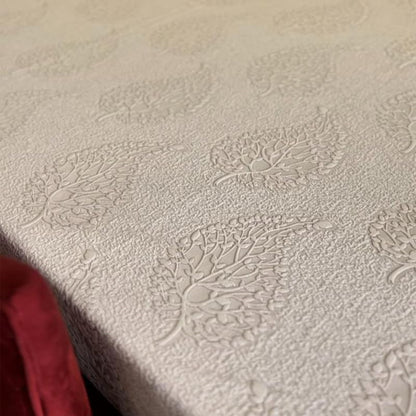 INtex Home Linen Table Runner, DAS Printed Rectangle Design for Reception Kitchen and Living Room Tables, for Dining and Home Décor Enhancements, 1 Pc - 45x140 cm - Caffee Latte