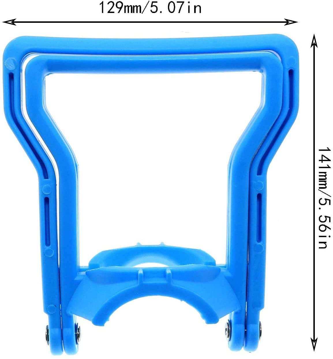 2PCS Drinking Water Bottle Handle, 5 Gallon Water Bottle Handle with Anti-Slip Holder Easy to Lift, Fit for 2-5 Gallon Water Bottle, Drinking Water bottle lifter -(Blue).