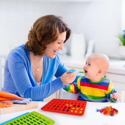 Plan A Silicone Mold Chocolate Jelly Candy Ice Mold Color Silicone Mold for Chocolate Jelly Ice Bear Candy Making Mold (3)