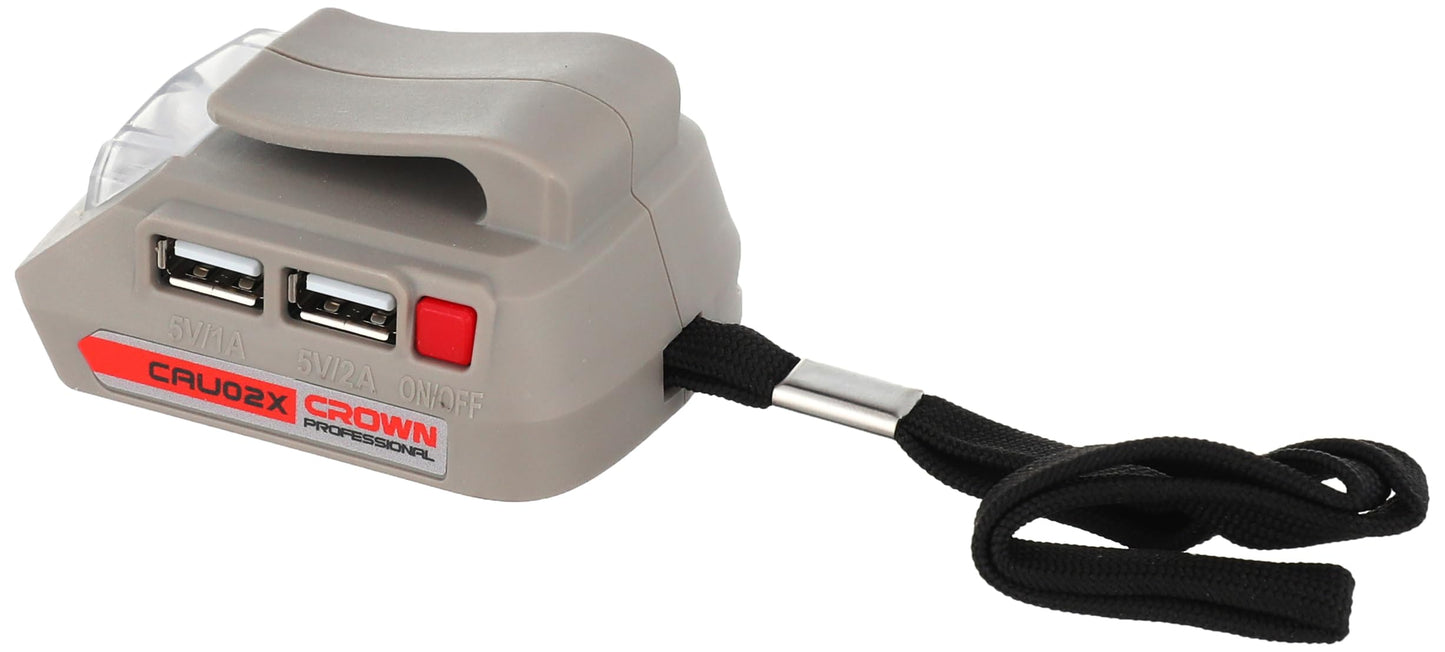 Crown cordless usb charger 5v (cau02x) crown pt