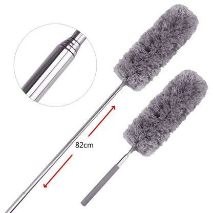 1PC Dust Brush?Adjustable Stretch Extend Microfiber Feather Duster Static Dusting Household Cleaning Brush Supplies