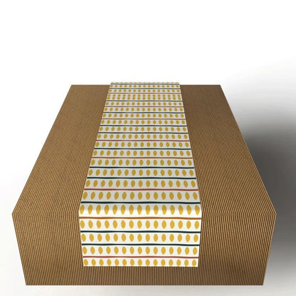 HOME Decorative Runner, 140W ×35L CM, Cotton, Table or Bed Runner for Home Decor, Elegant Design for Living Room or Occasions