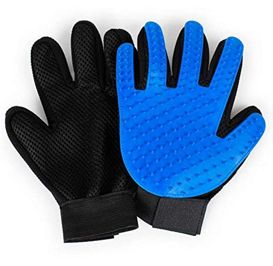 Deshedding Pet Hair Remover Massage Brush Gloves (Right Hand)