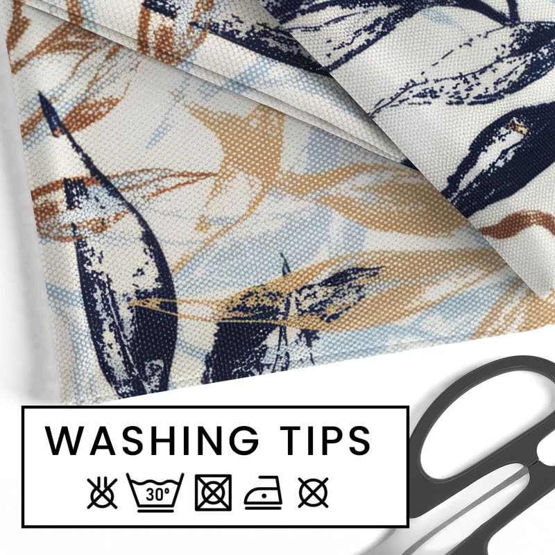 INtex Home Tablecloth, Linen Velvet Fabric, Soft Comfortable Material for Living Rooms Kitchens Bedrooms and Special Occasions, Elegant Table Cover - 130 x 200 cm - 1 Pc - Café x Warm Orange