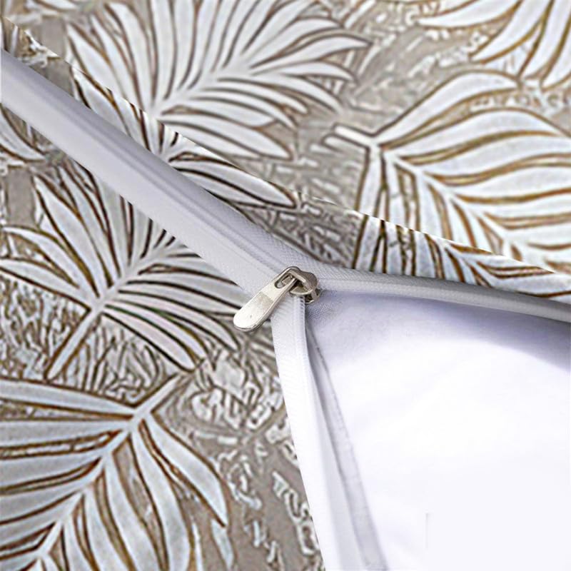 INTEX HOME Cushion Covers, Analia Floral Design, Premium Linen Velvet Fabric, Wrinkle-Resistant and Ultra-Soft, 40×40 cm, Set of 3, Grey, Decorative Pillow Covers for Sofas and Bedroom Décor