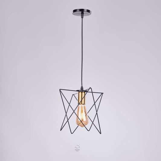 Nagafa Shop Chandelier black modern star roof pendant r1051