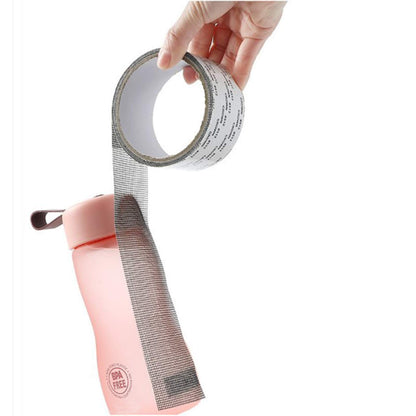 Window Screening Repair Sticker Anti-Insect Fly Bug Mosquito Screen Net Repair Patch Adhesive Screen Repair Tape Fiberglass Mesh Patch Fiberglass Repair Tape with Strong Adhesive for Window (2 Rolls)