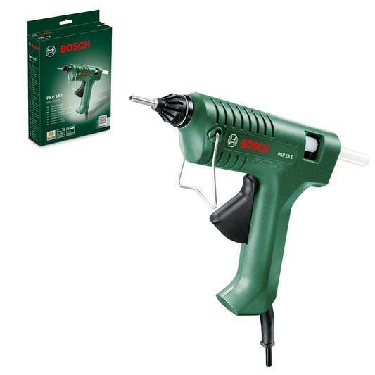 Bosch Home and Garden Glue Gun PKP 18 E (1 x Extra-Length Nozzle, Glue Stick, 240 V)