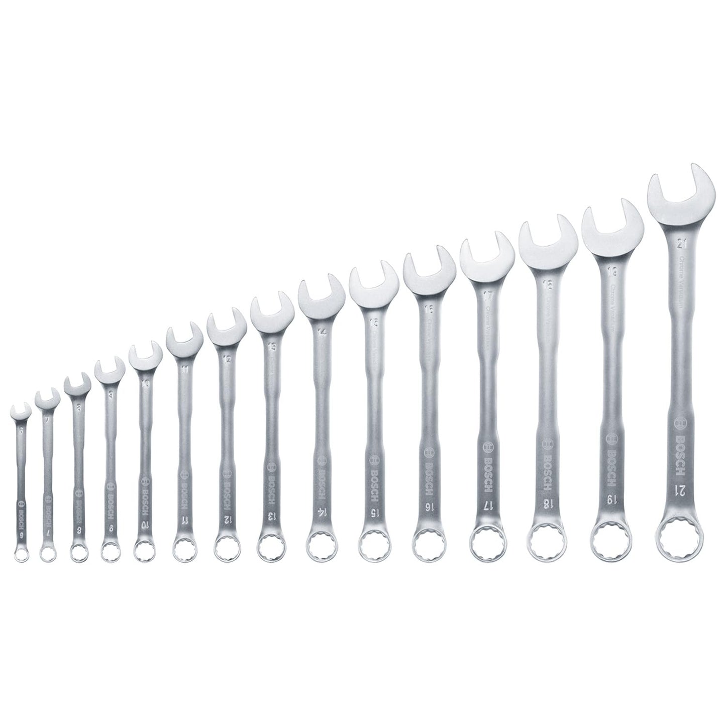 Bosch Combination Wrench Set 15-Piece