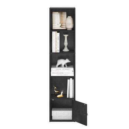 Printer Stand with Wheels in White, Mobile Office Cabinet with 2 Compartments, Engineered Wood Under-Desk Stand with Brakes, 40x35x55cm, Versatile Storage Trolley