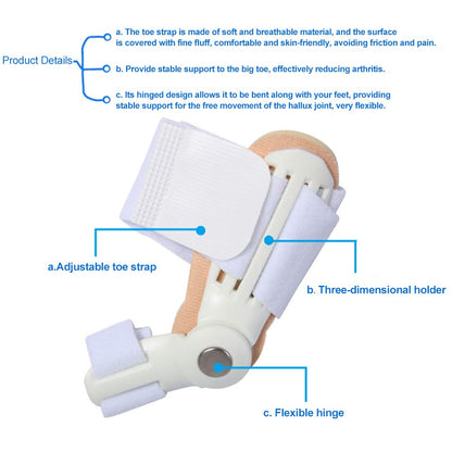 Anself Women's and Men's Bunion Corrector Toes Separator Hallux Valgus Straightener Big Toe Protector