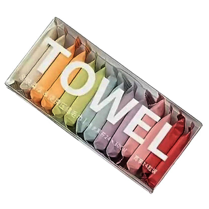 YANCI® 14pcs Compressed Face Towel Tablets, 11x9.5 Inches Hand Wipes Extra Large & Thick Portable Compact Disposable Cotton Travel Towel Coin Tissues Handy for Outdoor, Traveling, Home Wipes, Beauty