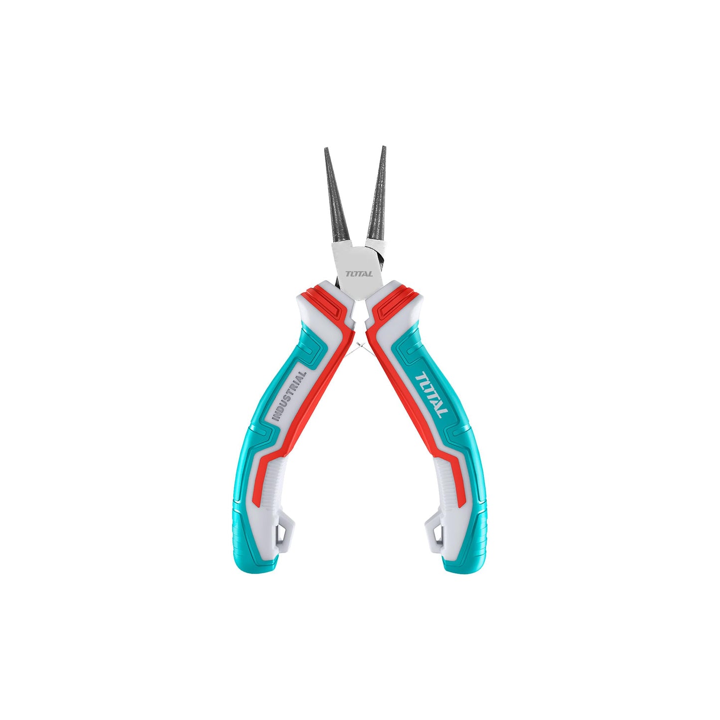 Total Tools - Mini Round Nose Pliers | 115 mm | Ideal for Jewellery | Compact and Versatile | Maximum Precision | Made in Chrome Vanadium | Bi-Material Handle