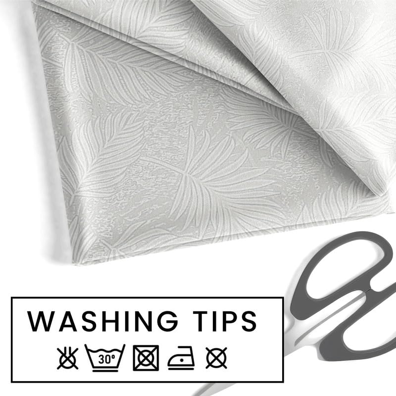 INtex HOME Analia Linen Tablecloth, Rectangular Dining Cover, Elegant and Durable, Soft Fabric, Easy-Care, Multi-Purpose for Home, Events, and Special Occasions, Set of 4 - Café - 60 x 60 CM